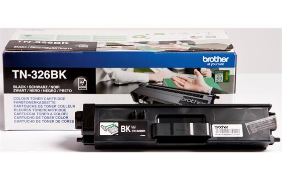 119216 Brother TN326BK Toner BROTHER TN326BK high capacity Sort Sort h&#248;ykapasitetstoner